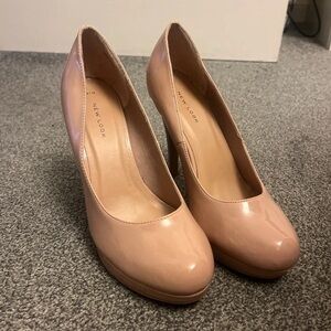 New Look Blush Patent Heels